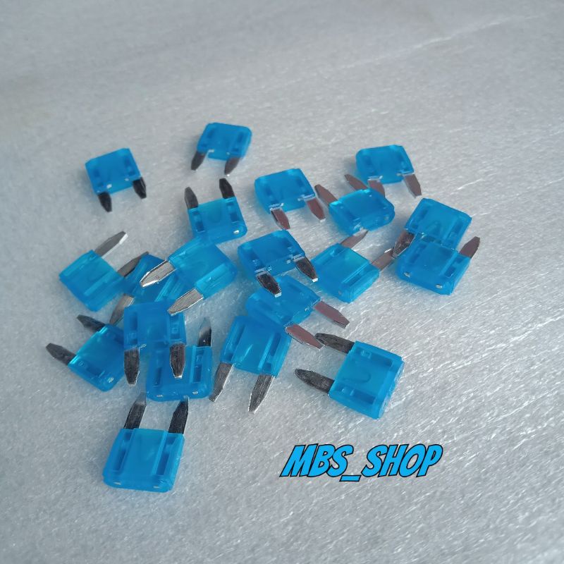 Sekring tabung Tancap Motor Fuse 15A beat vario 110 vario 125 150 kecil