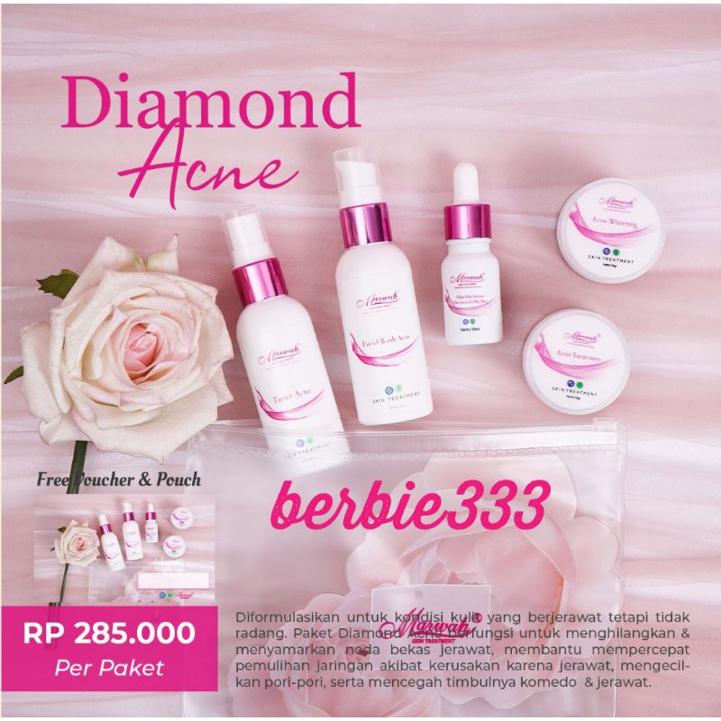 Diamond Acne Marwah Skincare HALAL &amp; BPOM