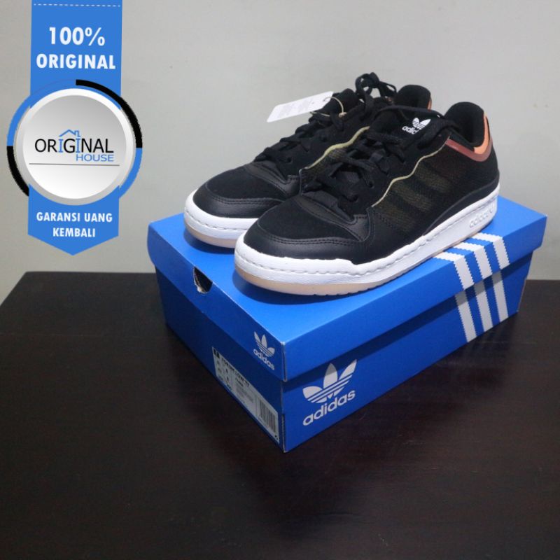 Sepatu Sneakers Adidas Forum Low TT FY4966 Black Original BNIB