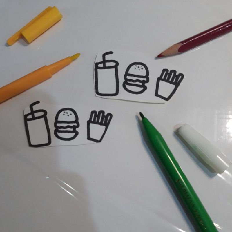 

Warm hugs McDonald big sticker Set Sticker Yang bisa di warnai dan cocok untuk Jurnal