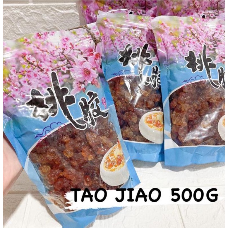 

Taojiao 500gr Tao Jiao Peachgum Peach Gum Resin