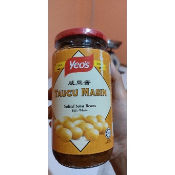 TAUCO ASIN MASIN YEOS SALTED SOYA BEANS YEOS 450GR