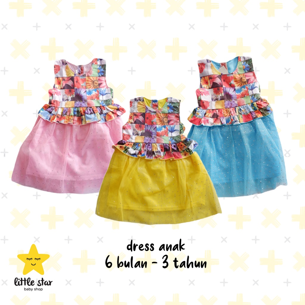 Dress Dunamos Anak Perempuan | Baju Set Bayi Cewek Girl