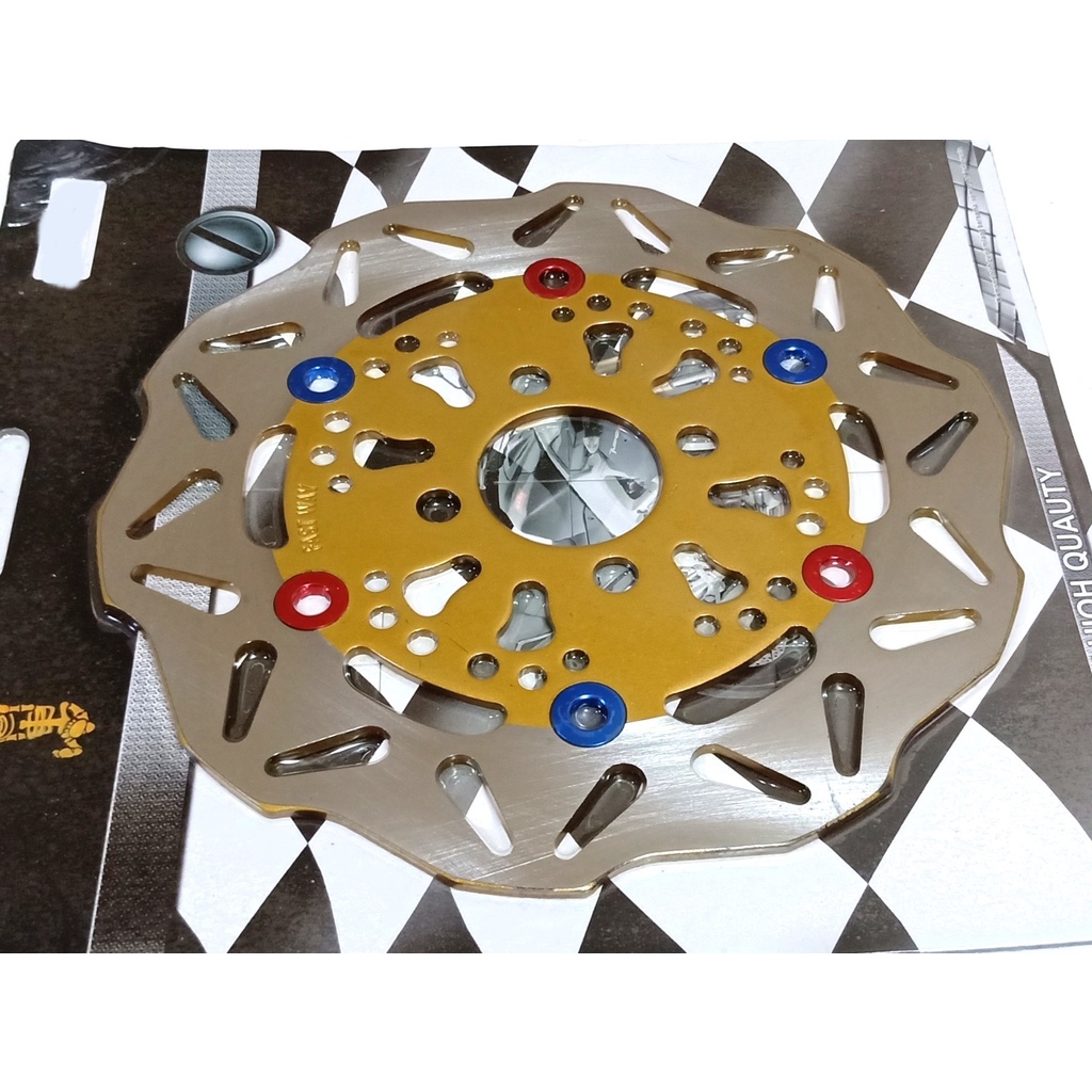 PIRINGAN depan SPIN 125 skywave skydrive piringan depan besar 260mm plus breket spin125 skywave