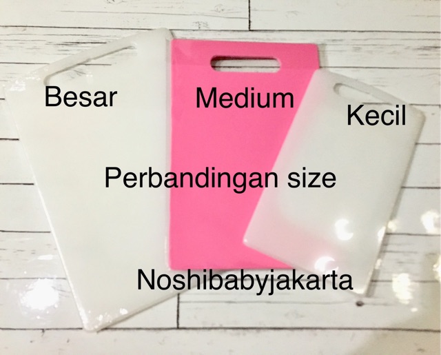 Talenan Plastik Tebal warna warni medium Murah