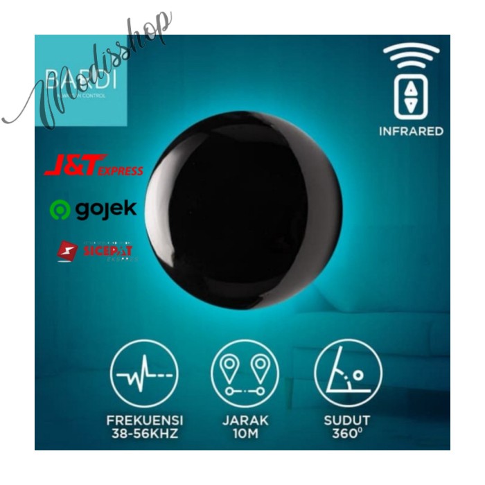 BARDI SMART HOME UNIVERSAL IR REMOTETVACAUDIODVDFANWIFIADAPTOR