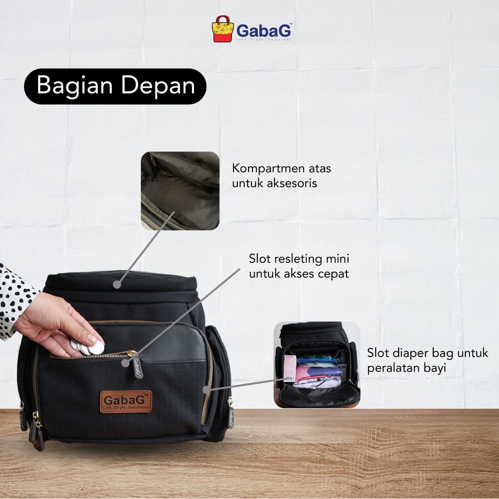 Gabag Cooler Bag Executive Troy - (8997279108419)