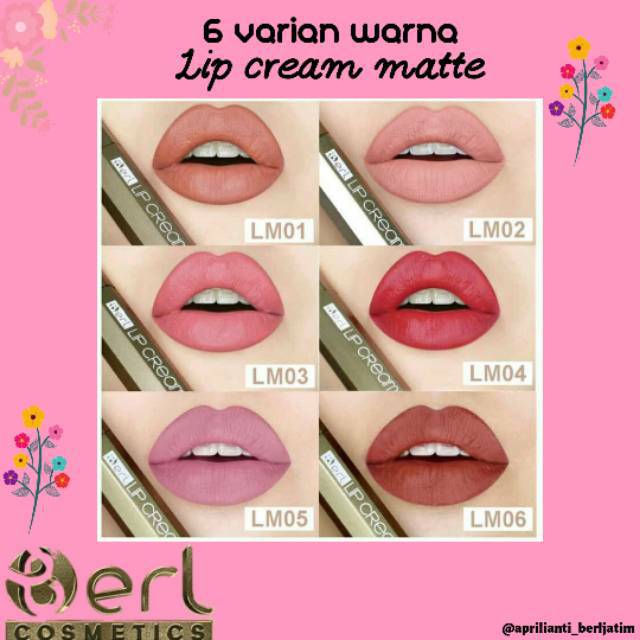B ERL BEAUTY LIP MATTE CREAM