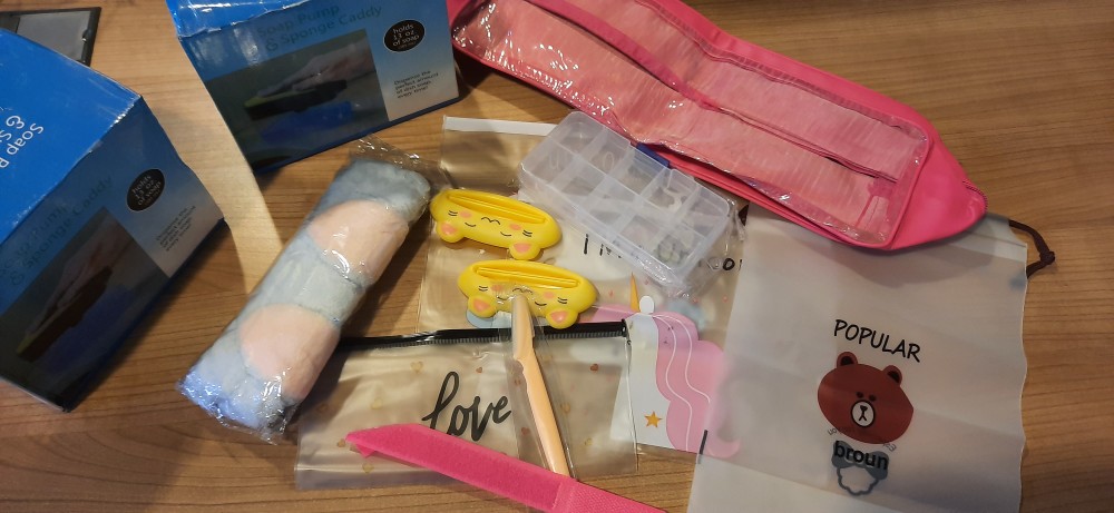 Kotak Tempat Obat , Kancing , Mote, Manik 10 Sekat / Medicine Box