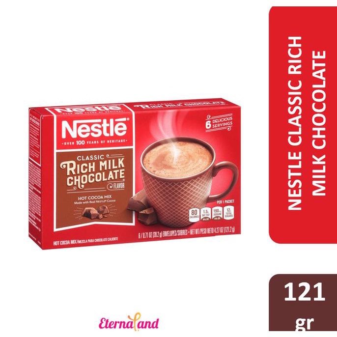 

Nestle Milk Chocolate Hot Cocoa Mix - Susu Cokelat Sachet Nestle Impor