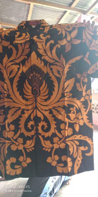 Kemeja Batik Panembrama & Prawara Size M - Xxl  Batik Solo Asli Katun Primisima Full Furing