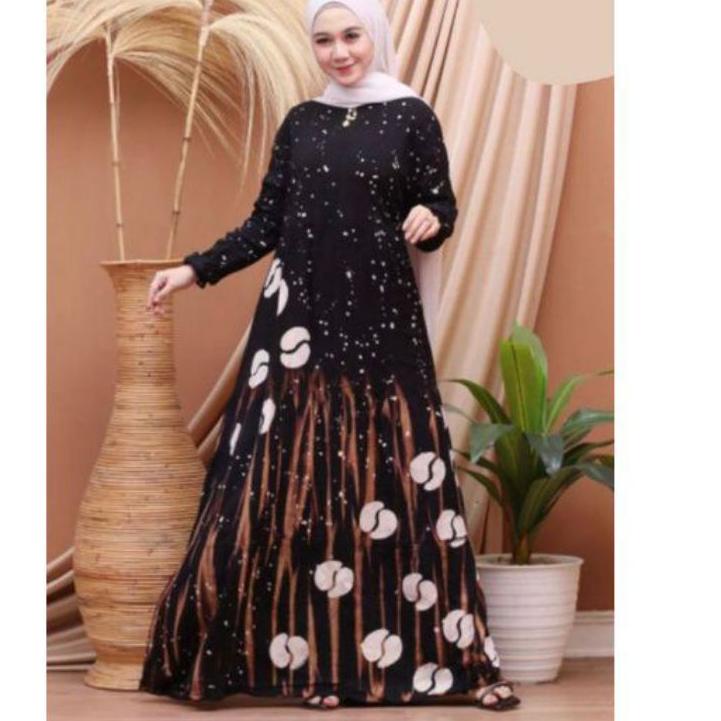 Jangan Ketinggalan order..  BATIK USMAN Gamis Terbaru Gamis Twill Rayon Candimekar Abstrak Gamis sya