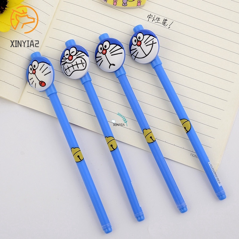 MTSH* PULPEN KUCING BIRU - PULPEN DORAEMON PENA EMOTICON - EKSPRESI LUCU