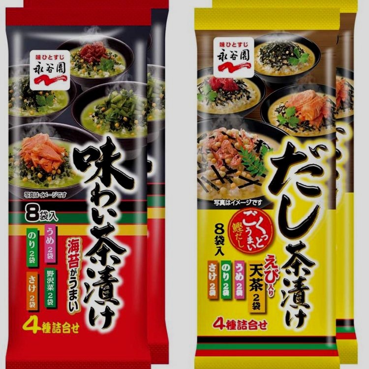 

NAGATANIEN OCHAZUKE " MECHA OISHI"(JAPAN INSTANT SOUP 8'S) ORIGINAL