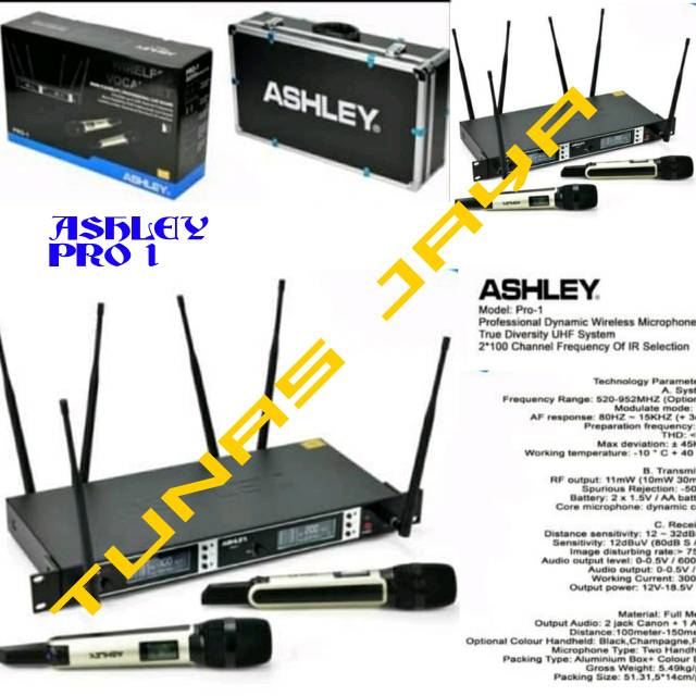 MIC WIRELESS ASHLEY PRO 1
