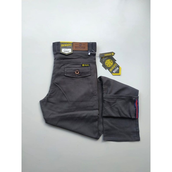 Celana Chino Panjang Pria Selvedge Premium