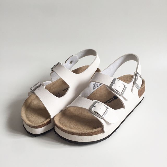 Preloved Shoopen Sling Back Buckle Sandal - Birkenstock look a like