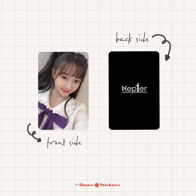 Kep1er Unofficial Photocard (Gf Selca Edition)