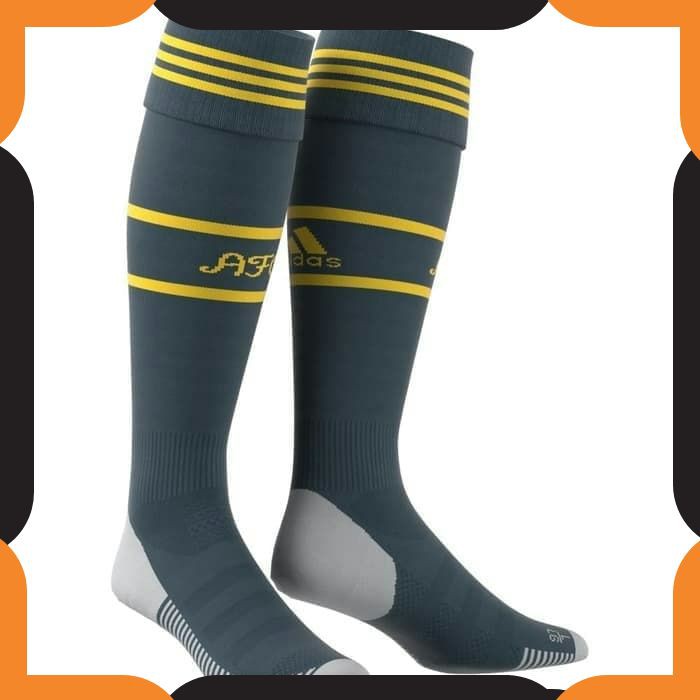 {COD}01 KAOS ALAS KAKI BOLA ARSENAL 3RD PRIA MURAH PANJANG TEBAL TEBAL FUTSAL SPORT GRADE ORI