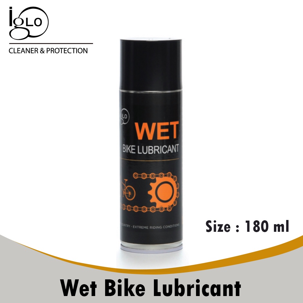 Ktmstore Iglo Wet Bike Lubricant Minyak Pelumas Rantai Sepeda Road Bike 180ml