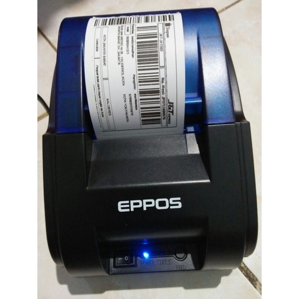 printer thermal eppos bluetooth 58mm cetak resi shope