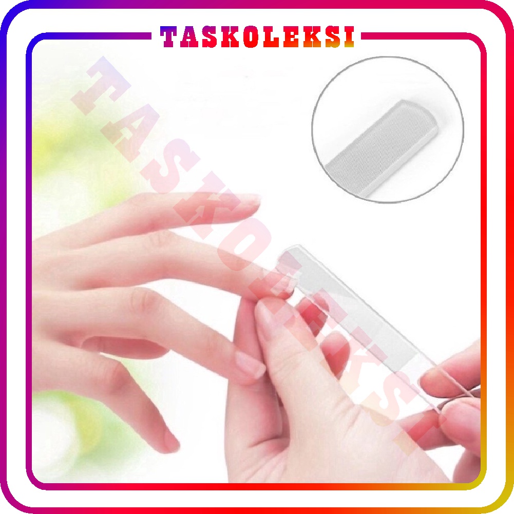 ☛TK☚ R595 Kikir Kuku Untuk Manicure Pedicure / Nail Art Kikir Kuku Kayu Portable untuk Pedicure Manicure