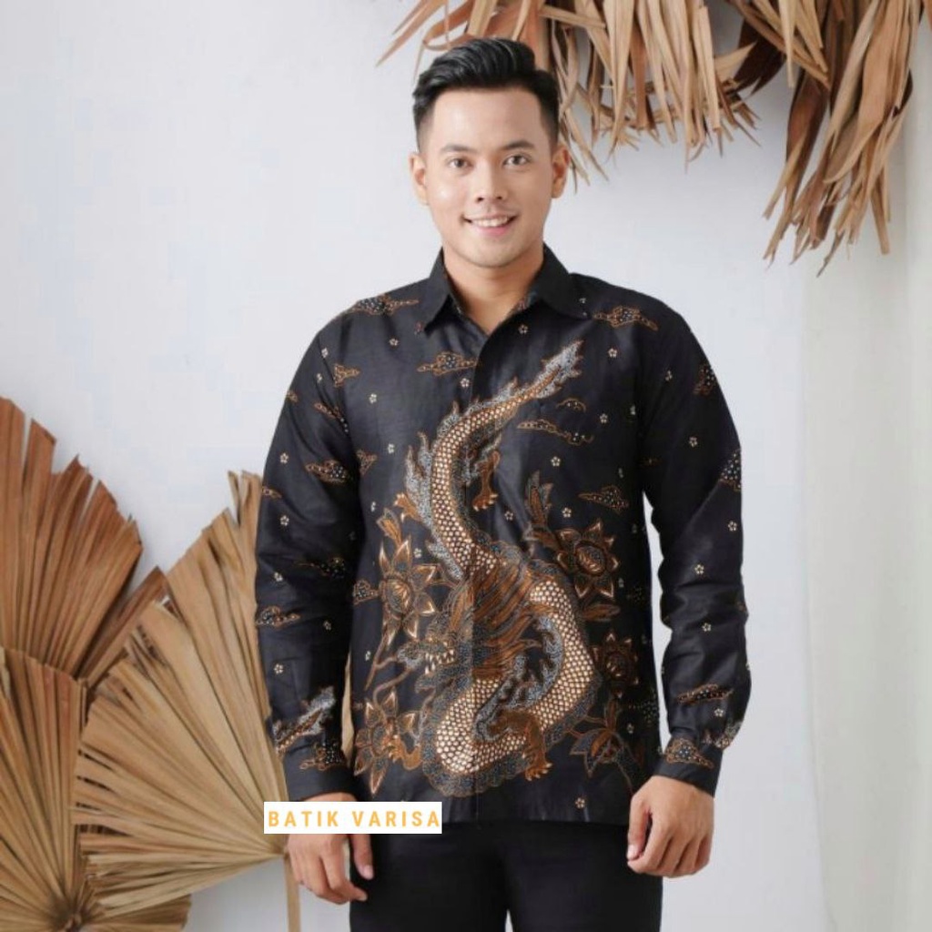 Baju Batik Pria Gus Azmi Syubbanul Muslimin Hadroh Azzahir Santri Muslim S M L XL XXL JUMBO 3L 4L 5L  Modern Lengan Panjang