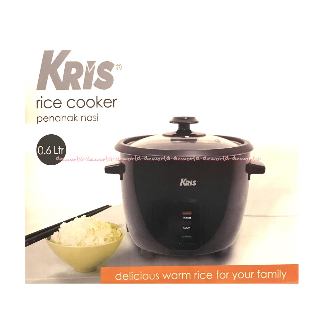 Kris Rice Cooker 0.4L Manual Pemasak Nasi Praktis Kecil Cocok Untuk Travelling Travel Berpergian Alat Masak Nasi 600ml