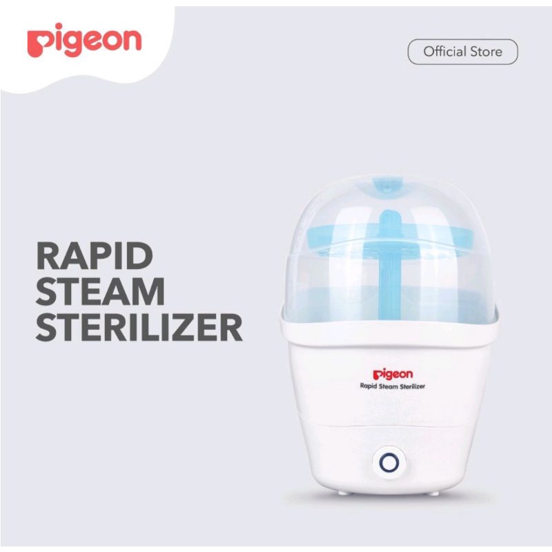 PIGEON Rapid Steam Sterilizer | Alat Steril Botol Susu Bayi