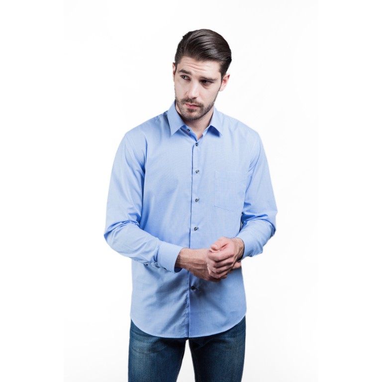 MANLY Kemeja Regular Fit Wilson Light Blue Shopee Indonesia MANLY Kemeja Regular Fit Wilson Light Blue Shopee Indonesia