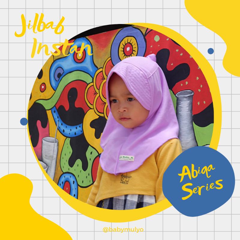 Jilbab Instan Abiqa Series Anak // Jilbab Instan Anak