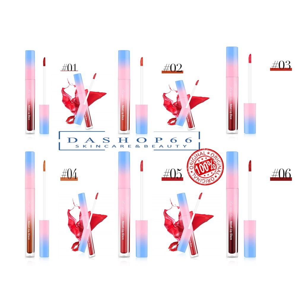 ANL - LML1011 - LAMEILA 1011 SILKY GLASS VELVET LIP GLAZE / LAMEILA LIPSTICK / TRAVEL LIPSTICK