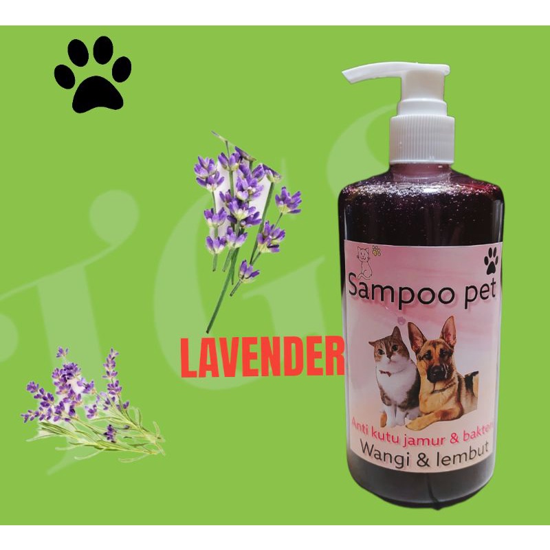 SHAMPOO KUCING ANJING LAVENDER 500ML