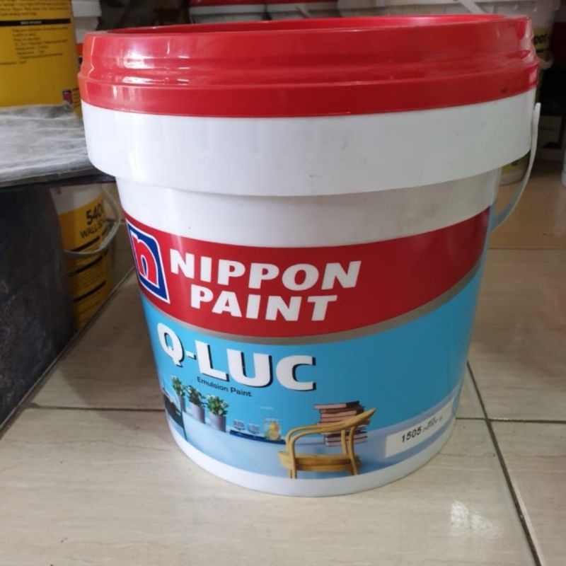 Jual Nippon Paint QLuc Cat Tembok 18Kg Pail Ready Bandung Shopee