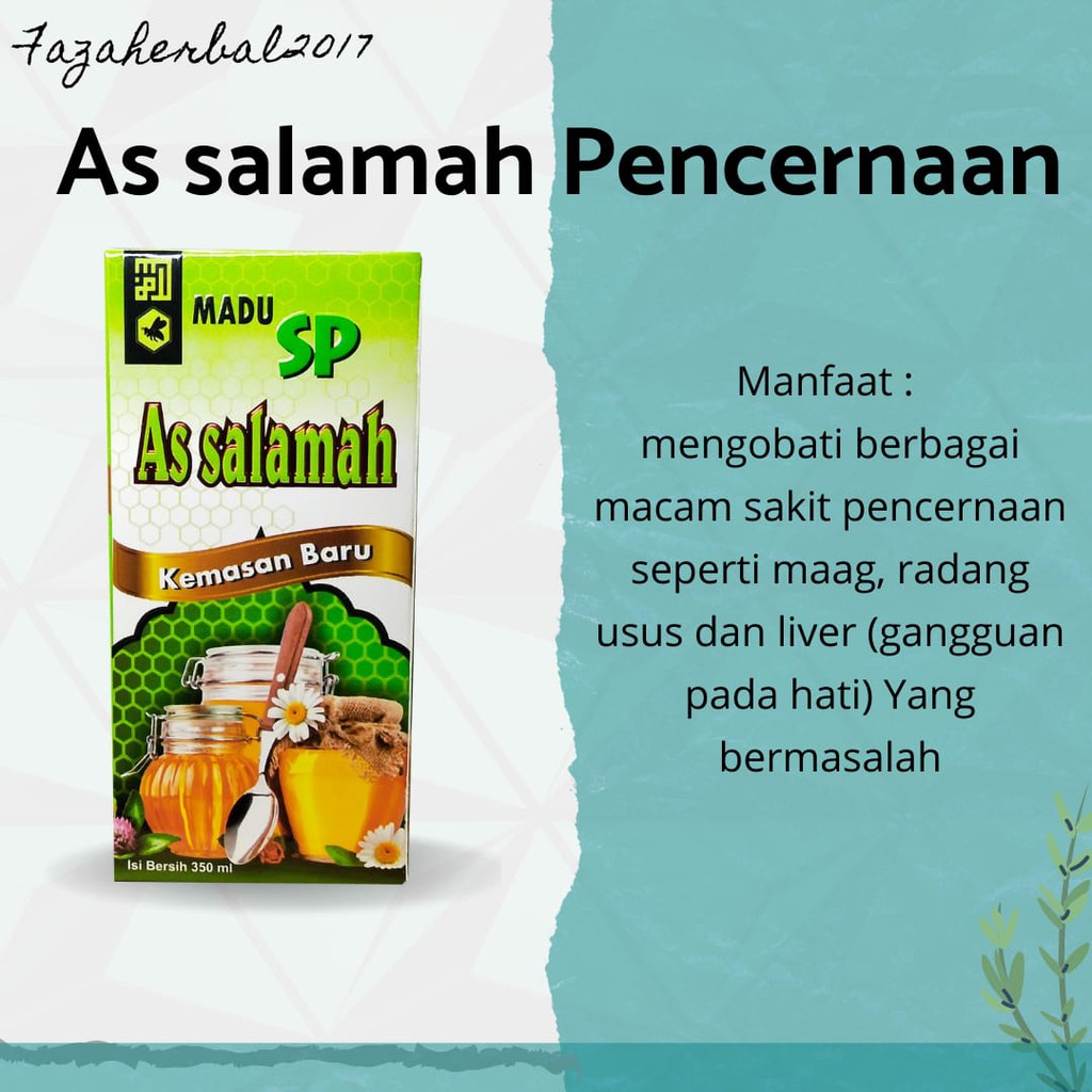 Madu Pencernaan Assalamah