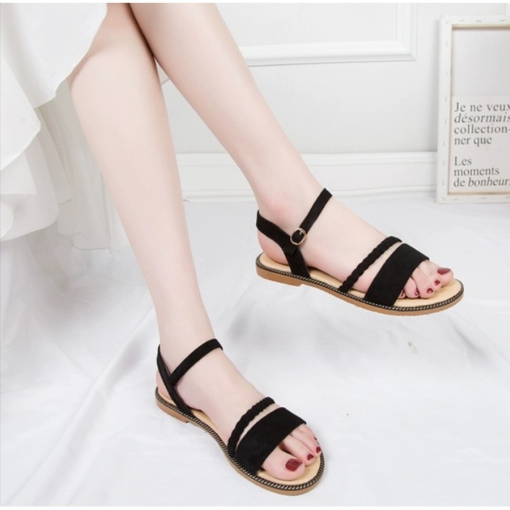 Sandal Wanita Slop Kepang SDL113