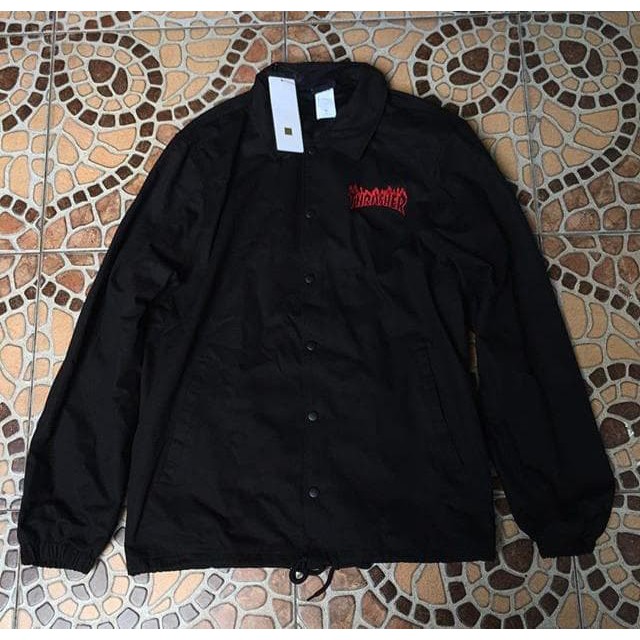 Jaket Thrasher Flames Coach