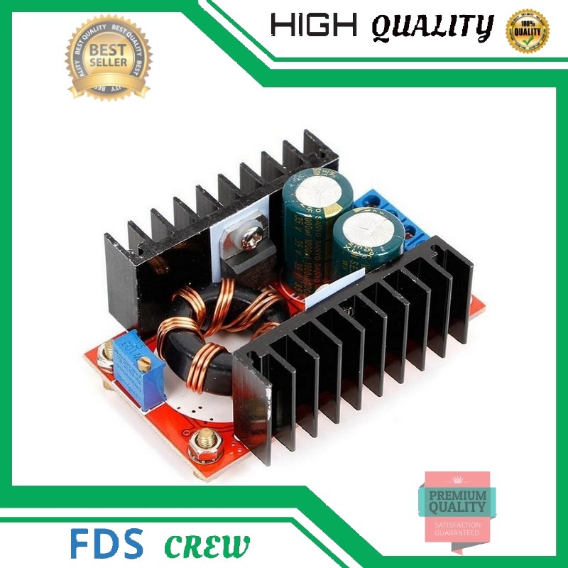 MODUL STEP UP 10 A DC 150W BOOST Volt Dan Ampere Adjust