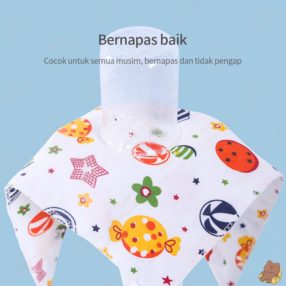 Payoe celemek bayi slaber segitiga / slaber bayi handuk air liur bayi /baby bibs-3