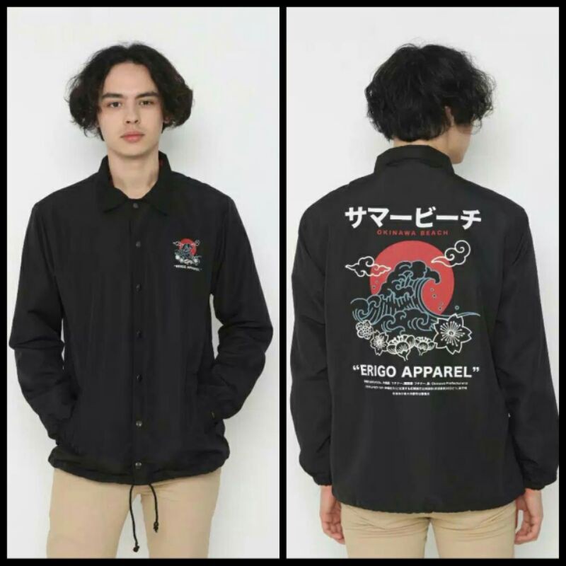 JAKET COACH ERIGO TERMURAH ERIGO APPAREL JACKET COACH MAMORU TERLARIS-Gambar 3