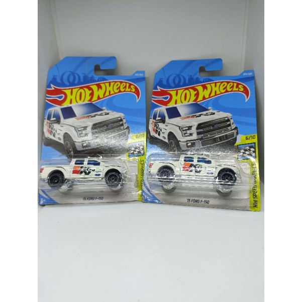 Diecast Hotwheels 15 ford F-150 putih