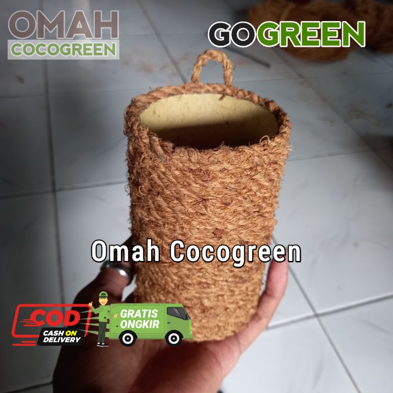 

Termurah.. Tempat Wadah Pensil Aestethic / Tempat Pencil Tali Sabut Kelapa