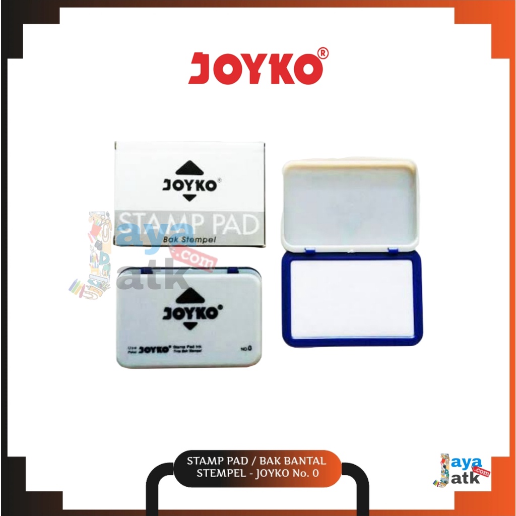 

Stamp Pad / Bak Bantal Stempel - Joyko No. 0 MURAH