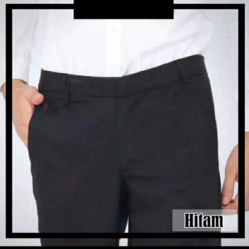 Celana Formal Jumbo Celana Kerja Slimfit  BIG SIZE (Woll Tebal)