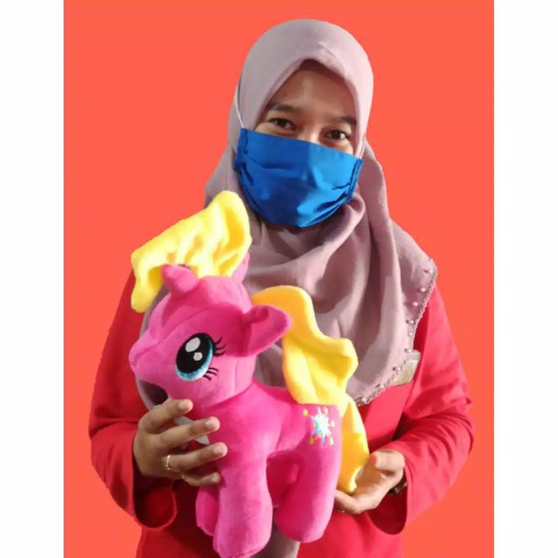 BONEKA KUDA PONI 30 CM / BONEKA KUDA PONI TERMURAH TERLARIS / BONEKA LITTLE PONY LUCU