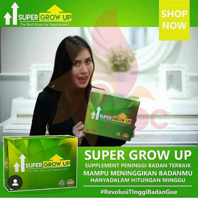 

SUPER GROW UP ORI | SUSU PENINGGI BADAN