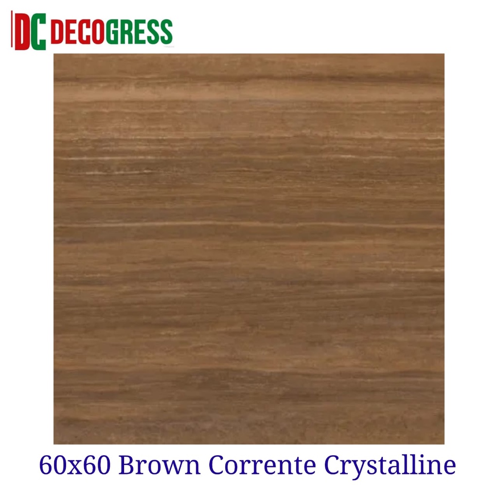 DECOGRESS - Granit 60x60 Brown Corrente (Matt)