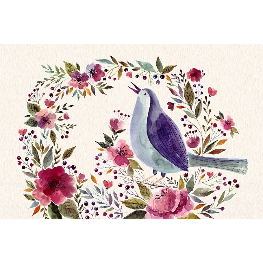 Hand Drawn Watercolor Set