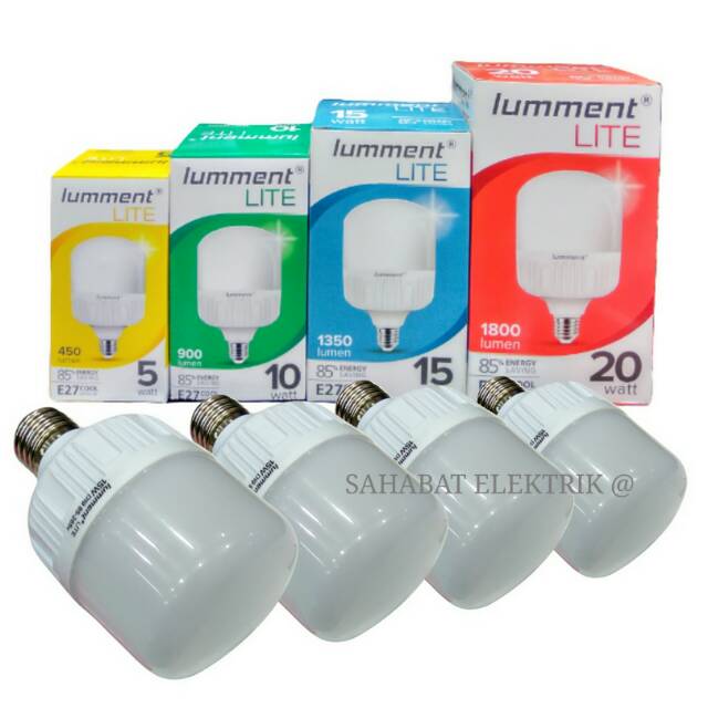 LAMPU LED LUMMENT LITE MURAH TERANG BERKELAS