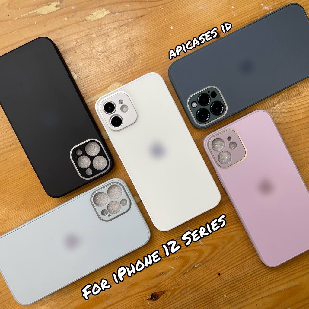 Frosted Glass Hard Case iPhone 12 Pro Max / Case iPhone 12 / Case iPhone 12 Pro / Case iPhone 12 Mini / Hard Case iPhone / Case iPhone 11 Pro Max / Case iPhone 13 Pro Max / Case iPhone XR / Case iPhone Xs Max / Case iPhone 7 Plus / Case iPhone X